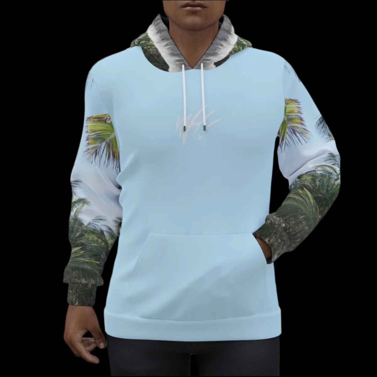 Palm Trees nature hoodie