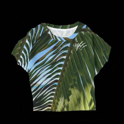 Palm Leaf crop tee