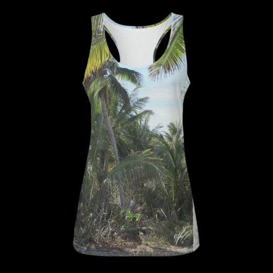 Palm Trees women's tank
