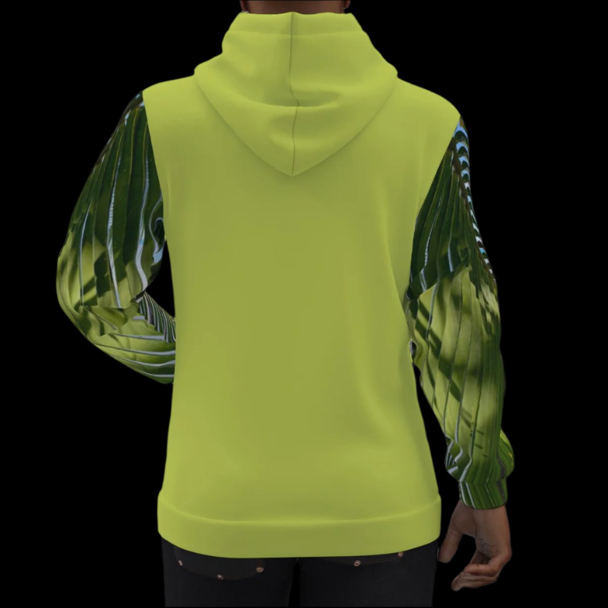 Palm Leaf nature hoodie
