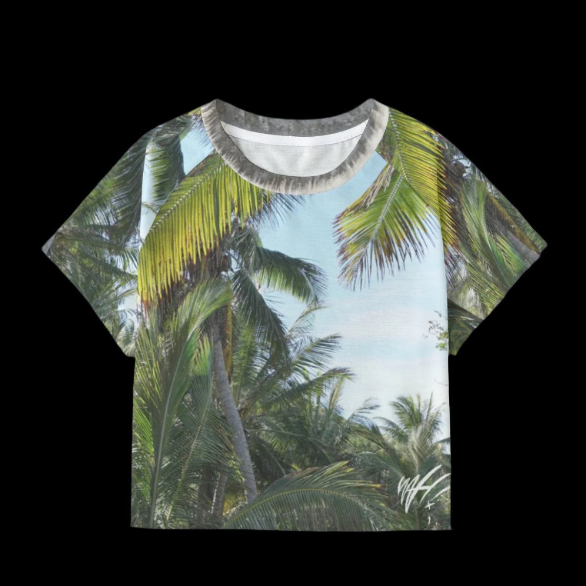 Palm Trees crop tee
