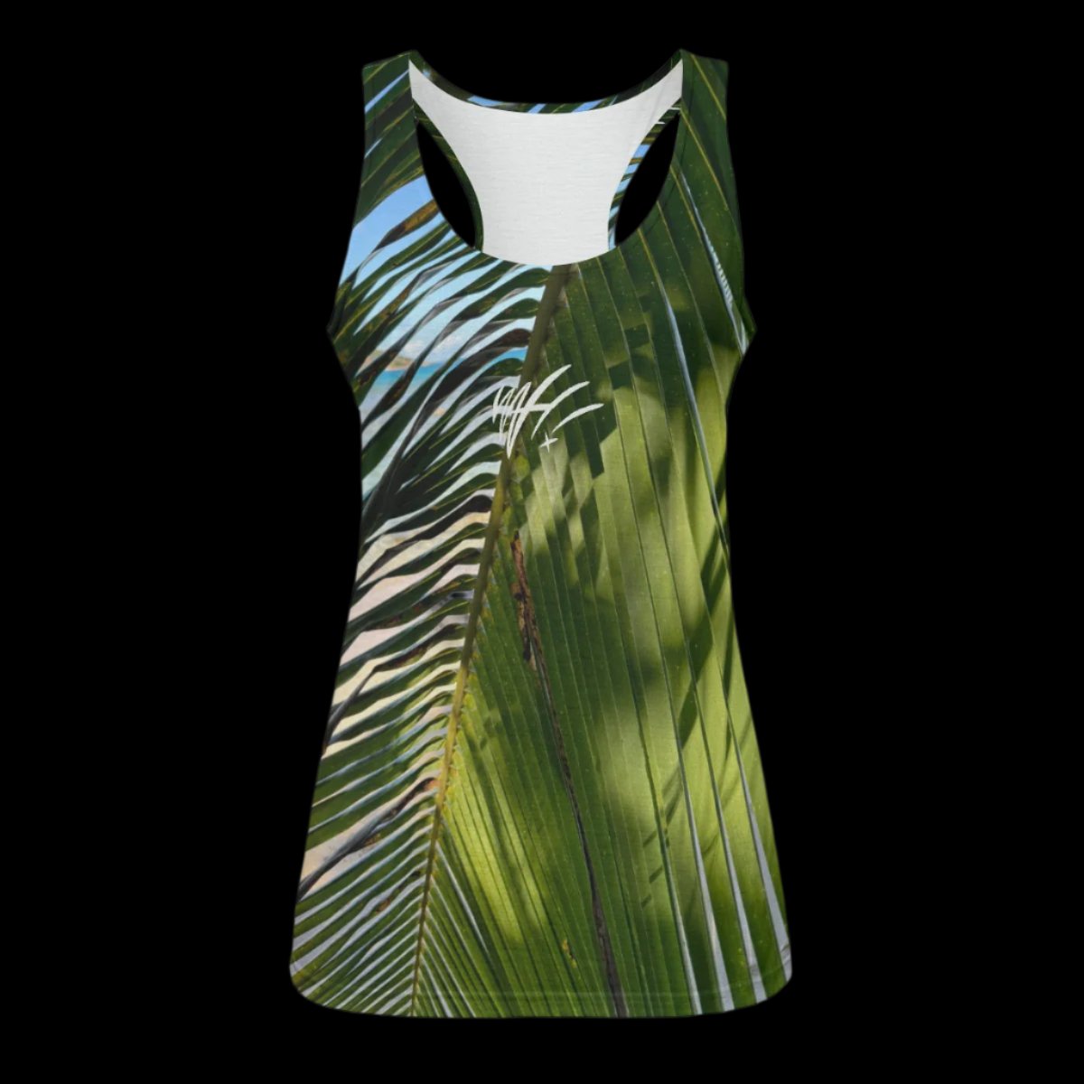 Palm Leaf women's tank