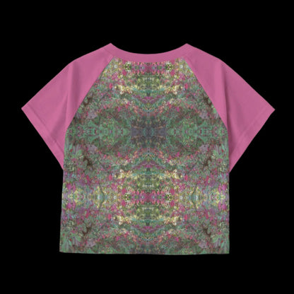 Afternoon Colors crop tee