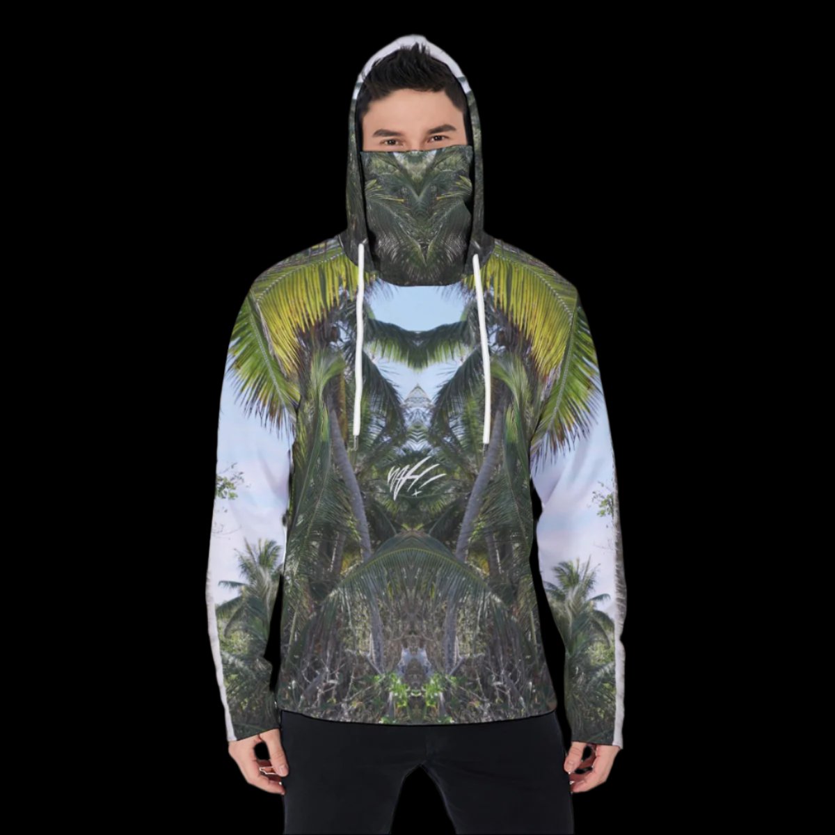 Palm Trees sun guard hoodie