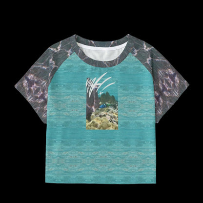 Reef Life crop tee