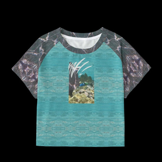 Reef Life crop tee